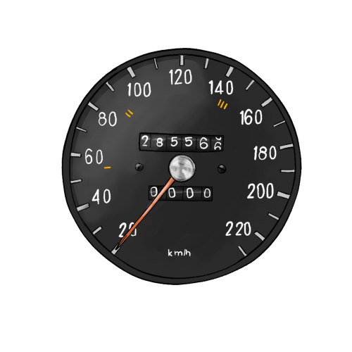 Product image of the product “Standard car speedometer SPT51 ”