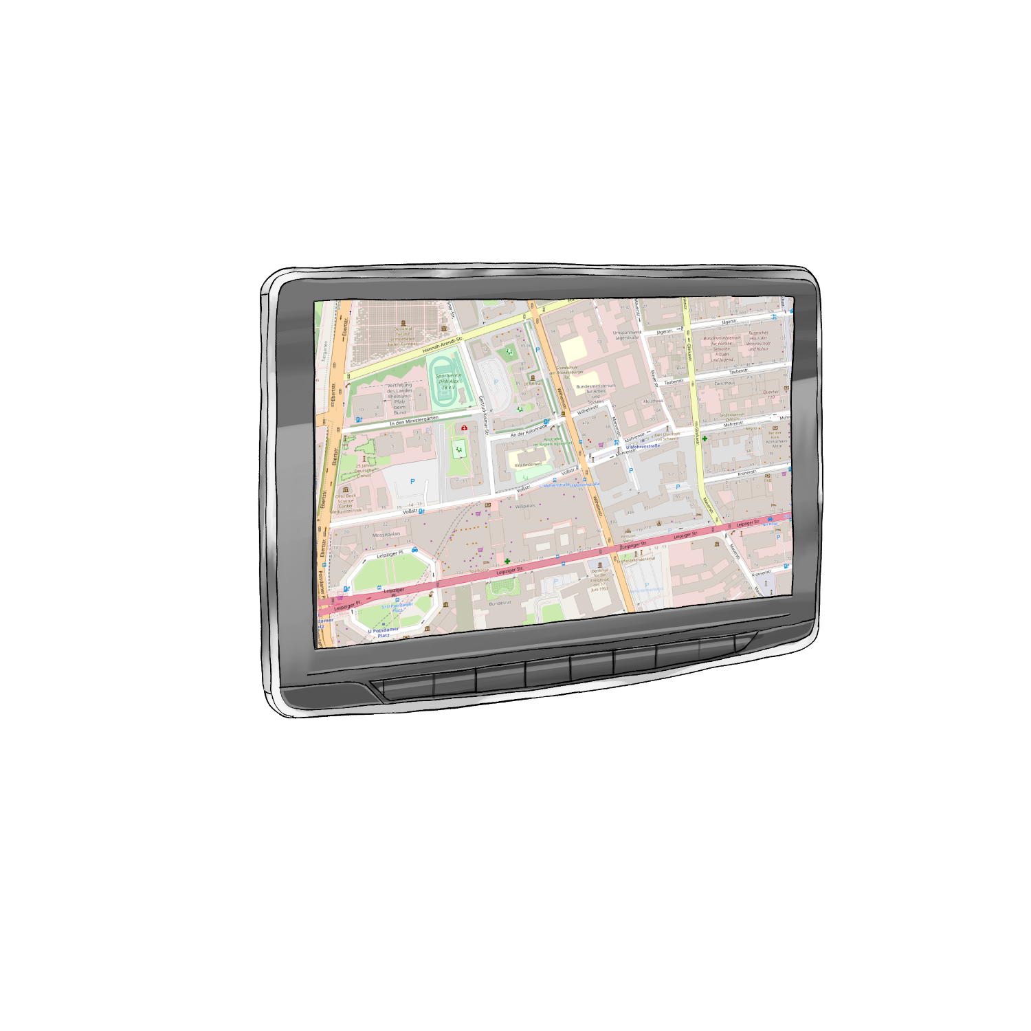  Product image 1 of the product “GPS Navigator Multi ”