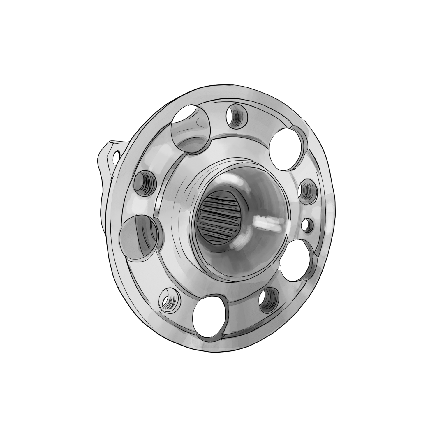  Product image 1 of the product “Front wheel bearing ”